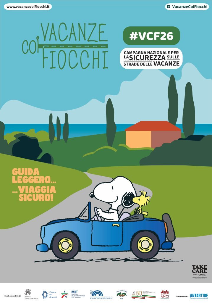 Manifesto della campagna Vacanze coi Fiocchi 2026