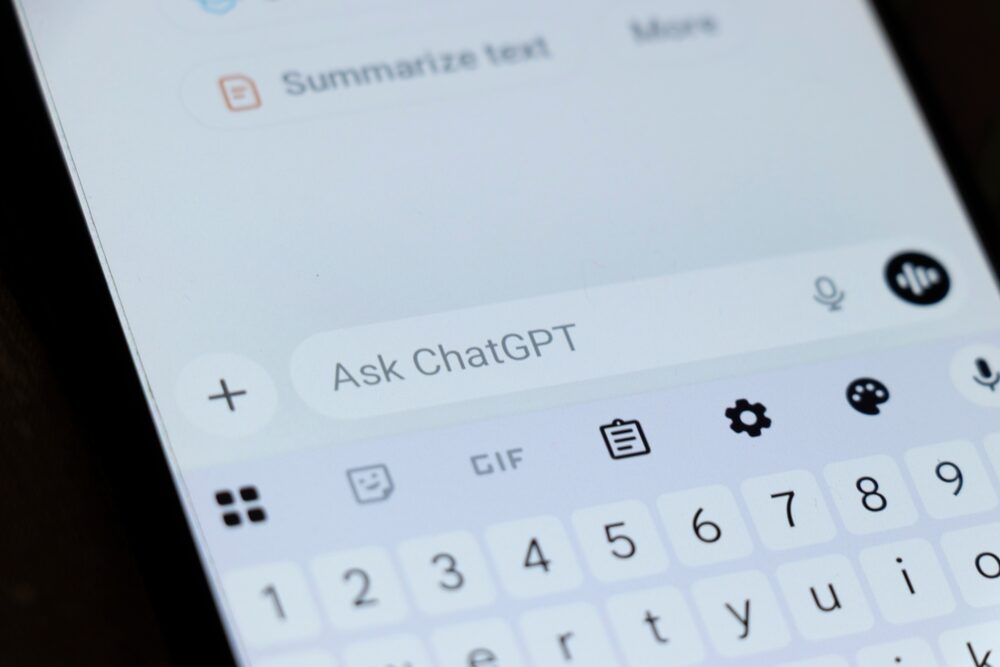 ChatGPT Work su mobile