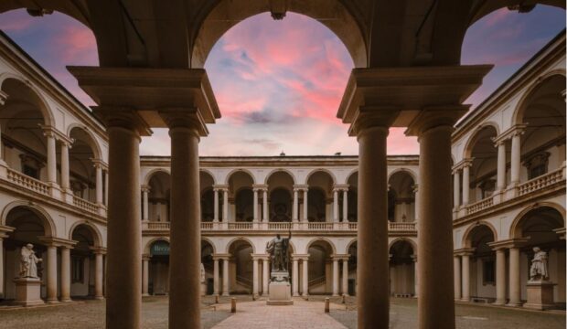 Interno della Grande Brera