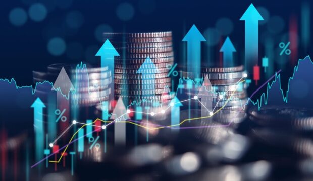 Grafico delle borse europee in ripresa