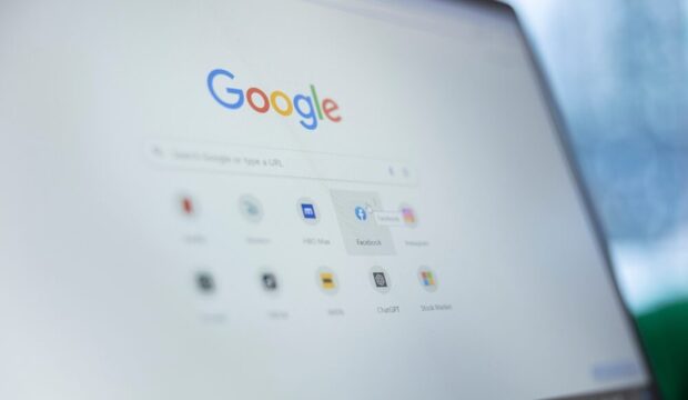 Rappresentazione grafica di Google e pubblicità digitale